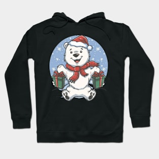 christmas,Arctic Caroling Bears,Polar Bear Carolers,gift Hoodie